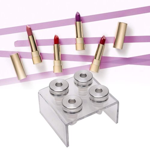 Diy Lipstick Maker Mold, Lip Balm Make Tool Kit,9Mm Beak Lip Gloss Making Lipstick Balm Maker Making Tool Diy For Lipstick Accessories (9Mm Four Holes)