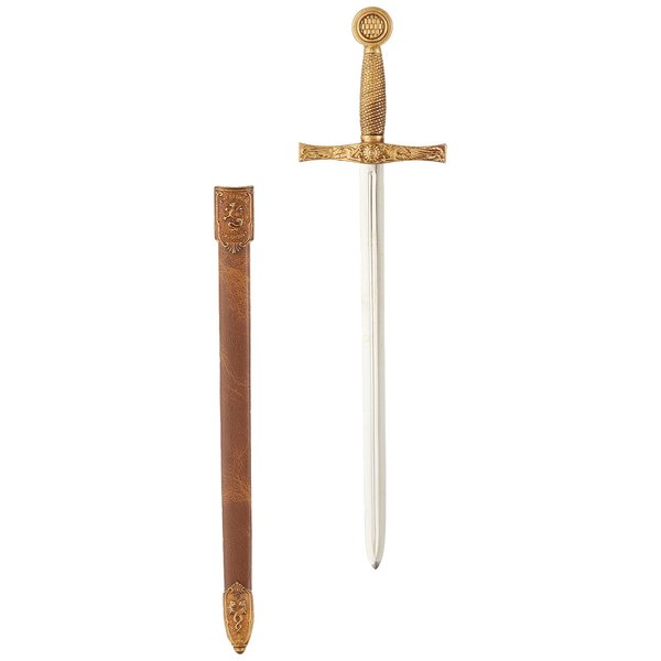 Denix Excalibur Letter Opener with Sheath