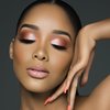 Juvia's Place Palette The Nubian 3 Coral - Peachy Neutrals, Muted Hues, Shades of 12, Matte & Shimmer Shades, Pigmented Makeup Palette Eye Color & Shine, Pressed