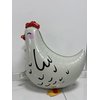 8pcs walking chicken animal balloons,white and black chicken walking balloons animals birthday party decorations supplies