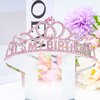 Araluky Birthday Tiara for Women ITS MY BIRTHDAY Crowns for Women Happy Birthday Crown for Girls Birthday Girl Crown Birthday Headband for Women Parties Favors Decorations Gift (Pink)