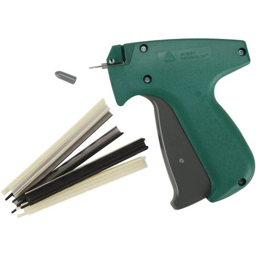 MicroStitch Tagging Gun Kit – Includes 1 Needle, 600 White Fasteners & 580 Black Fasteners (Starter Kit)