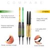 centaur 12 Pack Soft Tip Darts, Professional 18 Gram Plastic Tip Dart Sets with 4 Colors Premium Aluminum Shafts 100 Dart Tips 16 Dart Flights and Dart Case for Electronic Dart Board