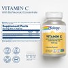 Solaray Vitamin C with Bioflavonoid Concentrate - Rose HIPS, Acerola Cherry and Bioflavonoids - Vitamin C 1000mg - Immune Function, Skin, Hair, Nails Support - Vegan - 100 Servings, 100 VegCaps