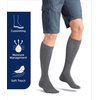 JOBST Activewear Compression Socks, 15-20 mmHg, Knee High, Small, Black