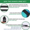 OVANTO Volleyball Training Equipment Aid – Solo Volleyball Equipment in 4 Styles to Serve, Spike, Set and Pass Like a Pro - Adjustable Volleyball Practice Equipment Gift for Beginners & Experts