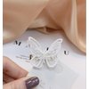 10PCS Butterfly Hair Clip Lace Butterfly Hairpins Hair Accessories for Women Girls (White)