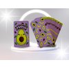 Swear Tarot Avocado Oracle Cards, 44 Cards with Cute Characters and Funny Guidance, Premium Cardstock, Made in USA