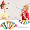 Koogel 100 Pcs Party Blower, Colorful Birthday Noisemakers Birthday Blow Horns Party Whistles New Years Party Noisemakers Whistles Party Blowouts Party Favors Noise Makers