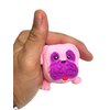 Squishy Stretchy Pug (2.5" to 6.5") Rubber Fidget Sensory Toy Filled with Sand. Great Stress Relief Dog Toy for Kids, Adults and Pets. (1 Pack - Light Pink)