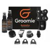 GROOMIE No Hair, Don't Care Bundle - BaldiePro Electric Head Shavers for Bald Men, Natural Pre-Shave Oil to Promote Close Shave, & Natural Aftershave Serum - Mens Head Shaver Kit w/Electric Razor