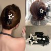 OTEEGX 3PCS Cute Y2K Hair Clips Star Plastic Claw Hair Clips for Women Kawaii Vintage Y2K Hair Accessories 2000s Fashion