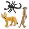Safari Ltd. Good Luck Minis Desert Fun Pack - 8 Pack of (1) Inch Animal Figures - Toy for Boys, Girls & Kids Ages 5+