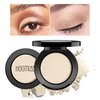 HOOMUSS Nude Naked Eyeshadow Matte Handmade Eye Sahdow Pressed Powder Palette, High Pigmented & Long Lasting, Intense Color Nude Bold Eyes (Nude)