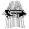 Supreme Trimmer Premium Barber Cape | Professional Hair Stylist Waterproof, Hook Closure Cape; Salon, Barber, or Home Use | Ghost Ink