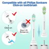 Aoremon Replacement Heads for Sonicare Philips Toothbrush: Compatible with Sonicare DiamondClean HX6063/65, 2 Series Hx9023/65 and Other Click on Electric Toothbrush