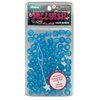DONNA Kids Glow in The Dark Hair Beads – Squishy, Jellyish Twist 14MM Rubber Beads, Silicone Feeling, Hair Accessories for Kids, Beads Jewelry Making Kit DIY Hair Braiding, Blue Color 1PC