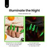 Beetles Gel Polish 15Ml Glitter Green Glow in the Dark Nail Polish Green Gel Polish Soak off Uv Led Nail Lamp Green Gel Nail Polish Nail Art Halloween Gel