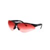 Walker's Elite Sport Shooting Glasses - Impact-Resistant Anti-Fog Soft Non-Slip Ventilated Adjustable UV Protection Hunting Range Shooting Sports Glasses, Vermillion