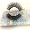 U-Hotmi 3D Faux Mink Lashes Fake Eyelashes Bulk Wholesale Fales Eyelashes 16mm Natural(50 pairs)