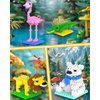 Kimiangel Party Favors for Kids, 12 Pack Mini Animals Building Blocks Sets for Goodie Bags, Prize Box Toys for Kids, Fillers, Prizes, Christmas Birthday Gifts STEM Educational Brick Kits(1222 Pcs)