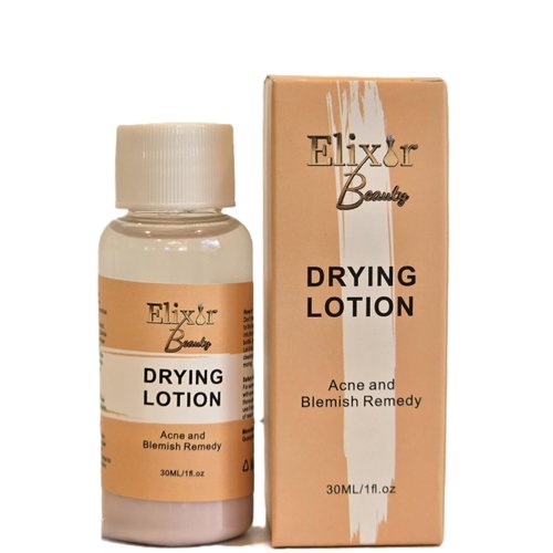 Fast Acting Acne Treatment Drying Lotion for Oily Skin, Blackheads and Pimple Blemishes