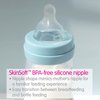 MAM Bottle Nipples Mixed Flow Pack - Medium Flow Nipple Level 2 and Fast Flow Nipple Level 3, for Newborns and Older, SkinSoft Silicone Nipples for Baby Bottles, Fits All MAM Bottles, 4 Pack