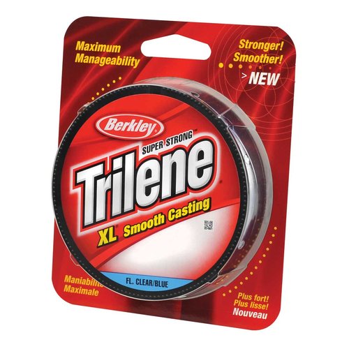 Berkley Trilene® XL®, Fluorescent Clear/Blue, 8lb | 3.6kg, 330yd | 301m Monofilament Fishing Line, Suitable for Freshwater Environments