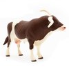 Gemini&Genius Farm Animal Toys, Longhorn Cow Action Figure, Hand Painted, 6 Inches Length, Realistic and Durable Farm Toys for Children Boys and Girls Gift (1294)