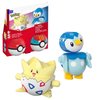 MEGA Pokémon Action Figure Building Toys Set, Poké Ball 2-Pack, Togepi and Piplup with 41 Pieces, for Kids