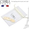 Camila Paris CP2337 French Hair Barrette Clip for Girls Handmade Cream Pearl, Metal Automatic Clasp Strong Hold Grip Hair Clips for Women, No Slip Durable Styling Girls Hair Accessories Made in France