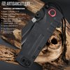 ARTISANCUTLERY Tactical Knife Proponent (1820P) D2 Steel Black PVD Blade Black G10 Handle Pocket Knife Folding Knife EDC Knife