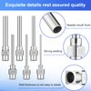 24 Pieces Dispensing Needle 1 Inch Stainless Steel Blunt Tip Luer Connector Stainless Steel Blunt Needles (8, 10, 12, 14, 16, 18 Gauge)
