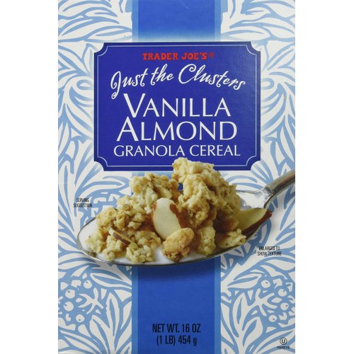 Trader Joe's Just the Clusters Vanilla Almond Granola Cereal…