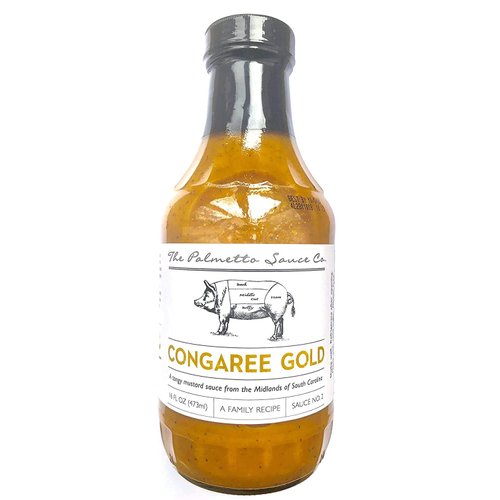 The Palmetto Sauce Company Congaree Gold Mustard Barbecue Sauce (16 oz)
