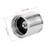 Trailer Bearing Buddy, 4Pcs Stainless Steel Wheel Hub Bearing Buddies Center Caps Protector with 1.98in Diameter for Boat RV