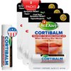Dr. Dan's Cortibalm 12 Pack for Dry Cracked Lips - Healing Lip Balm for Severely Chapped Lips - Designed for Men, Women and Children - 12 Pack