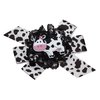 WD2U Girls 4.5" Daisy Holstein Milk Cow Farm Girl Hair Bow Alligator Clip