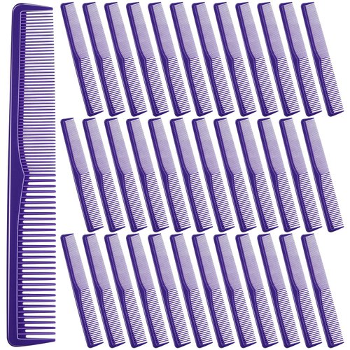 Teenyyou 36 Pcs 7 Inch All Purpose Hair Comb Hair Cutting Combs Hair Stylist and Barbers Set Fine...