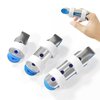 BRMDT Finger Splints Thumb Splint for Broken/Injured Fingers Stabilization, Aluminum Finger Splint Adjustable, Immobilization for Mallet Fingers/Trigger Fingers Joints, Arthritis Pain Relief (3 Size)