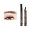 Liquid Eyebrow Pen - Upgrade Eyebrow Pencil TattooPen, Eyebrow Makeu, Long Lasting, Waterproof and Smudge-proof (Gray brown#4)
