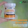 AKI Omega 3 DHA Micro Algae Powder Supplements - Plant-Based Keto Vitamin for Inflammation - Alternative to Fish or Krill Oil | Vegan & GMO-Free (1.94 Oz / 55G)