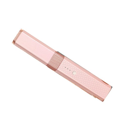 Hair Straightener Flat Iron, Hair Straightener Curler Prevent Damage for Home Use (Girl Pink)