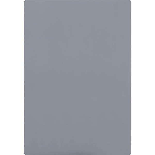 Rubber Stamp Sheet for Laser Engraving Machine Laser Rubber, A4 Rubber Stamp Sheet for Laser Cutter Soft Rubber Sheet to Make Rubber Stamps, 2.3 mm/ 0.09 Inch (Light Gray, 1 Pack)