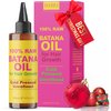 Batana Oil for Hair Growth | 100% Raw and Pure Hair Treatment | Cold Pressed & Chemical-Free for Curly Hair Growth for Men and Women | Tube Jar