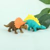 16 PCS Dinosaur Puzzle Erasers, 3D Dinosaur Pencil Erasers Cute Puzzle Erasers Perfect for Party Favors Classroom Prizes Easter Egg Stuffers