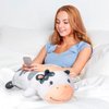Mewaii Cow Plush Body Pillow, 25" Kawaii Milk Cow Stuffed Animals Squishy Cute Long Plushies Cuddle Pillow for Kids, Birthday Gifts for Women, Girls and Males