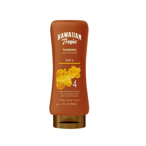 Hawaiian Tropic Dark Tanning Lotion SPF#4 8 oz. (3-Pack)