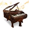 3D Wooden Puzzles for Adults, 236pcs Playable Piano Model Kit 1:20 Scale Building Puzzles Wooden Music Box, Mechanical 3D Puzzles Musical Instrument, Creative Finger Piano Desk Decor Unique Gift