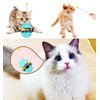 Cat Treat Puzzle, Cat Treat Dispenser Toy Cat Treat Toy, Tumbler Interactive Ball Cat Puzzle Feeder, Cat Food Puzzle Cat Food Ball Cat Snacks Temptations, Food Puzzle Toys for Cats